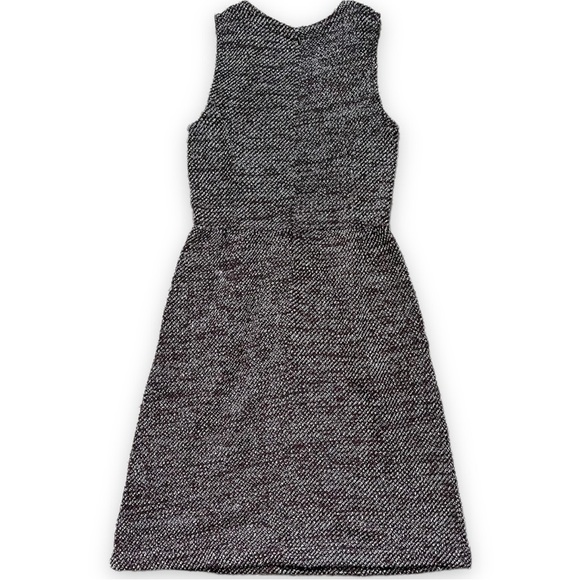 NWT Madewell Maroon Terrace Tweed Fit and Flare Sleeveless Dress sz S - Picture 6 of 14